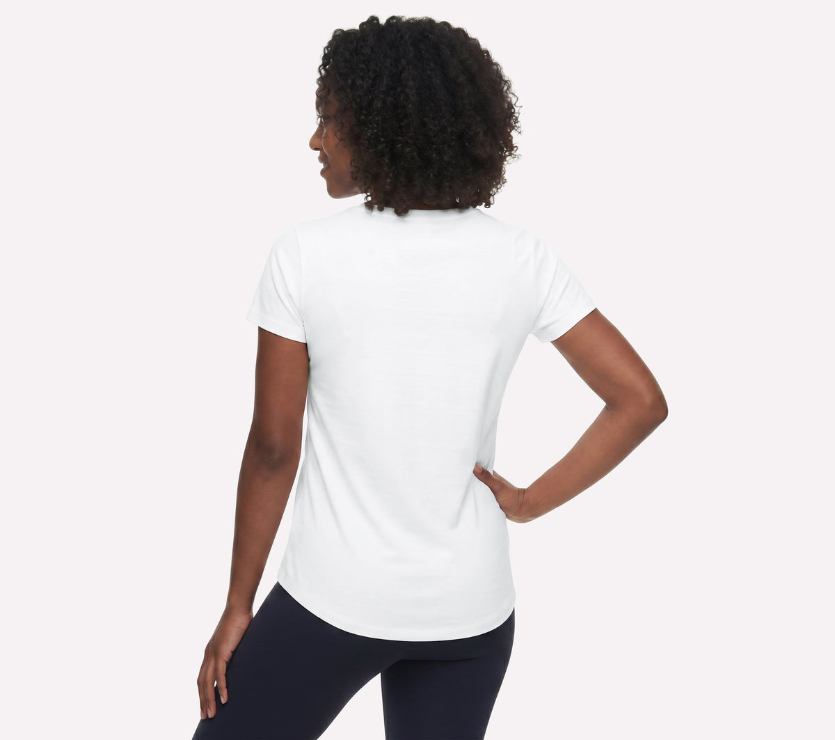 Skechers GO Dri Swift Tee Bianco