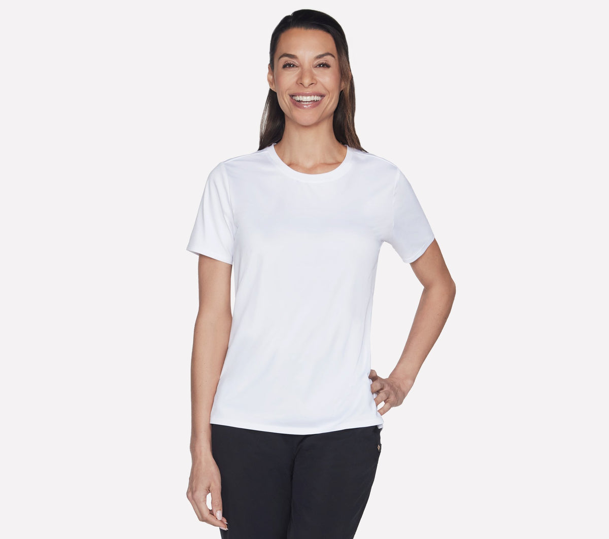 Skechers GO Dri Swift Tee Bianco