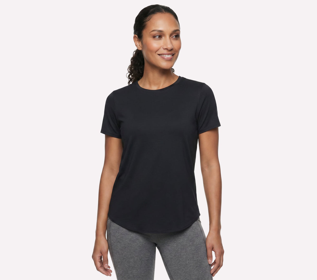 Skechers GO Dri Swift Tunic Tee Nero
