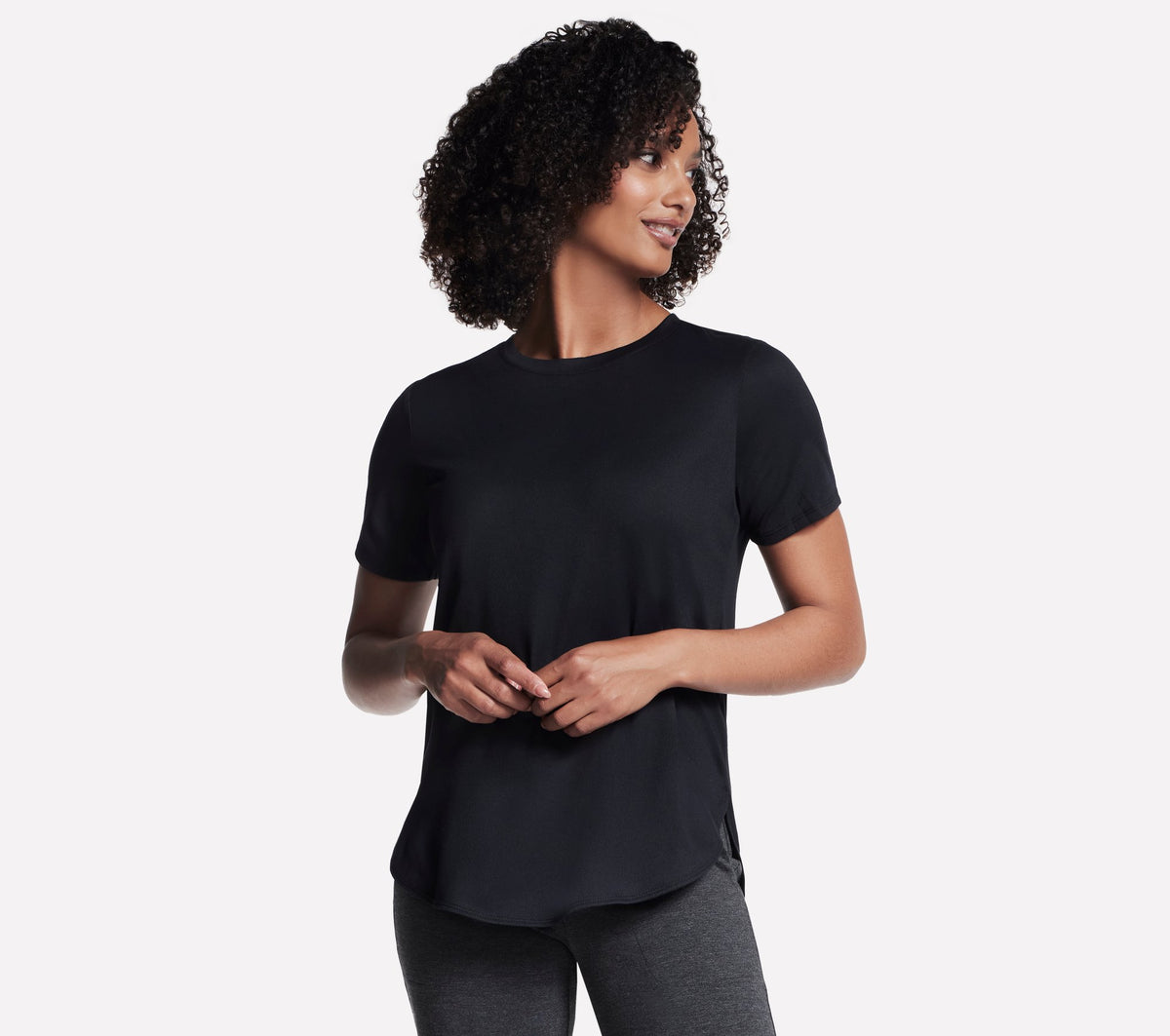 Skechers GO Dri Swift Tunic Tee Nero