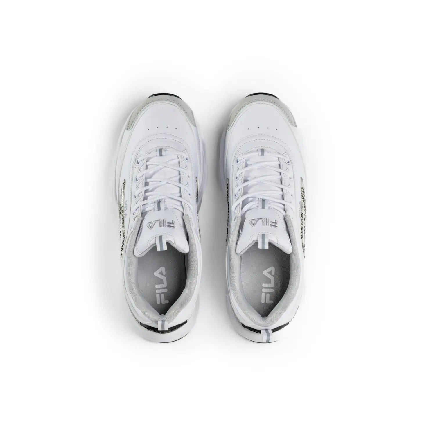 Sneakers Skye Zip - Bianco/Nero