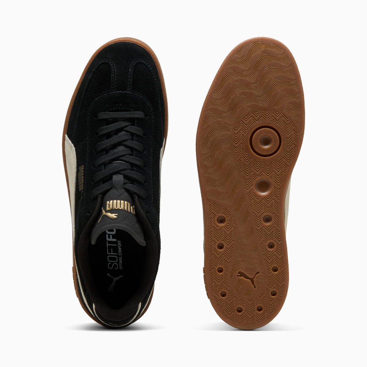 Sneakers PUMA Club II Era in suede unisex - Nero