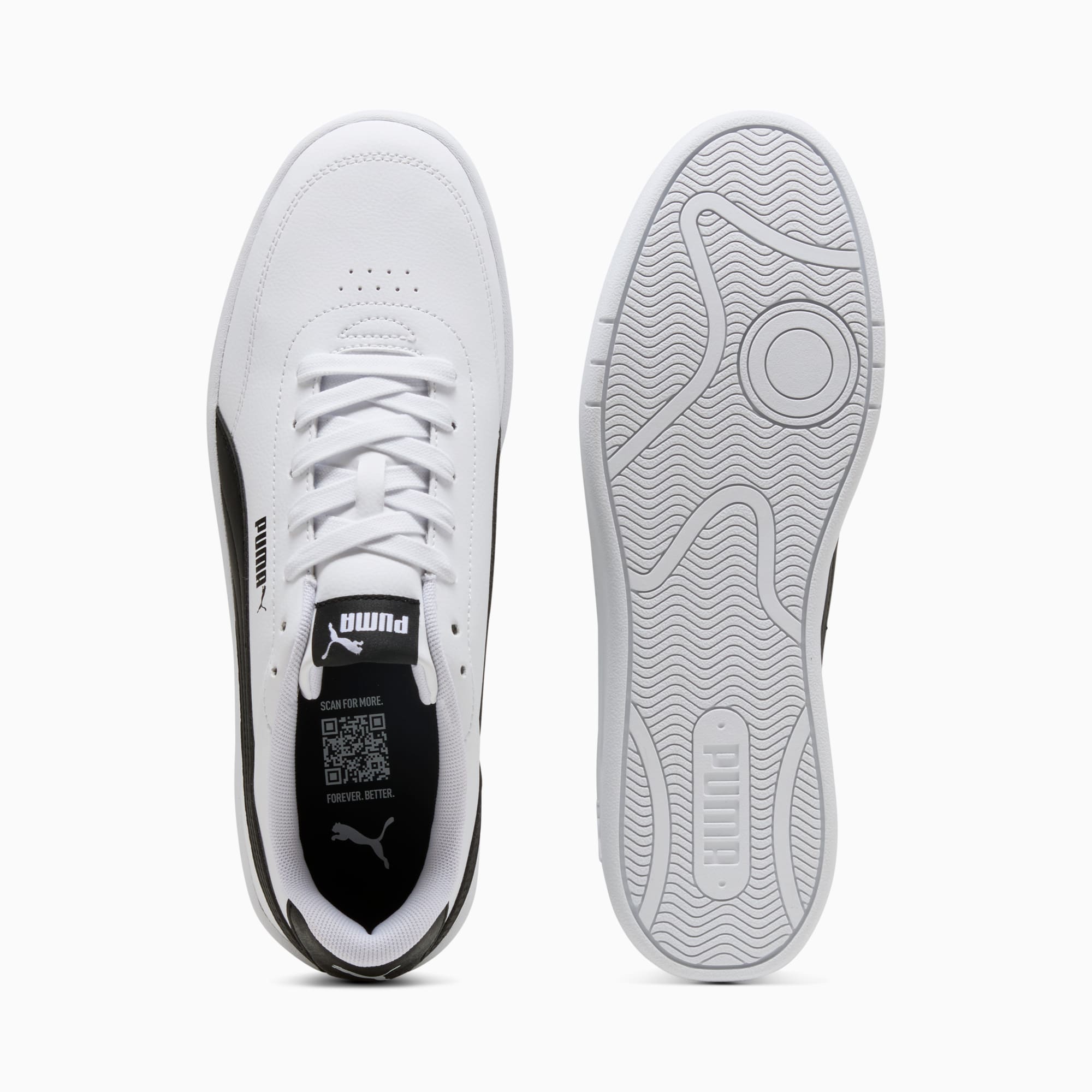 Sneakers Court Classic Clean unisex - Bianco