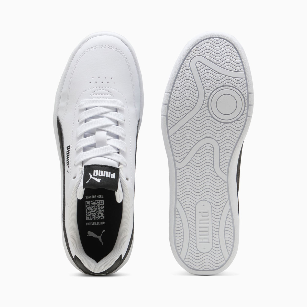 Sneakers Court Classic Clean Jr - Bianco