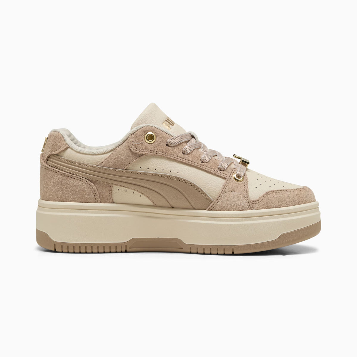 Sneakers Rebound Femme Low Luxe Suede - Bianco Neve