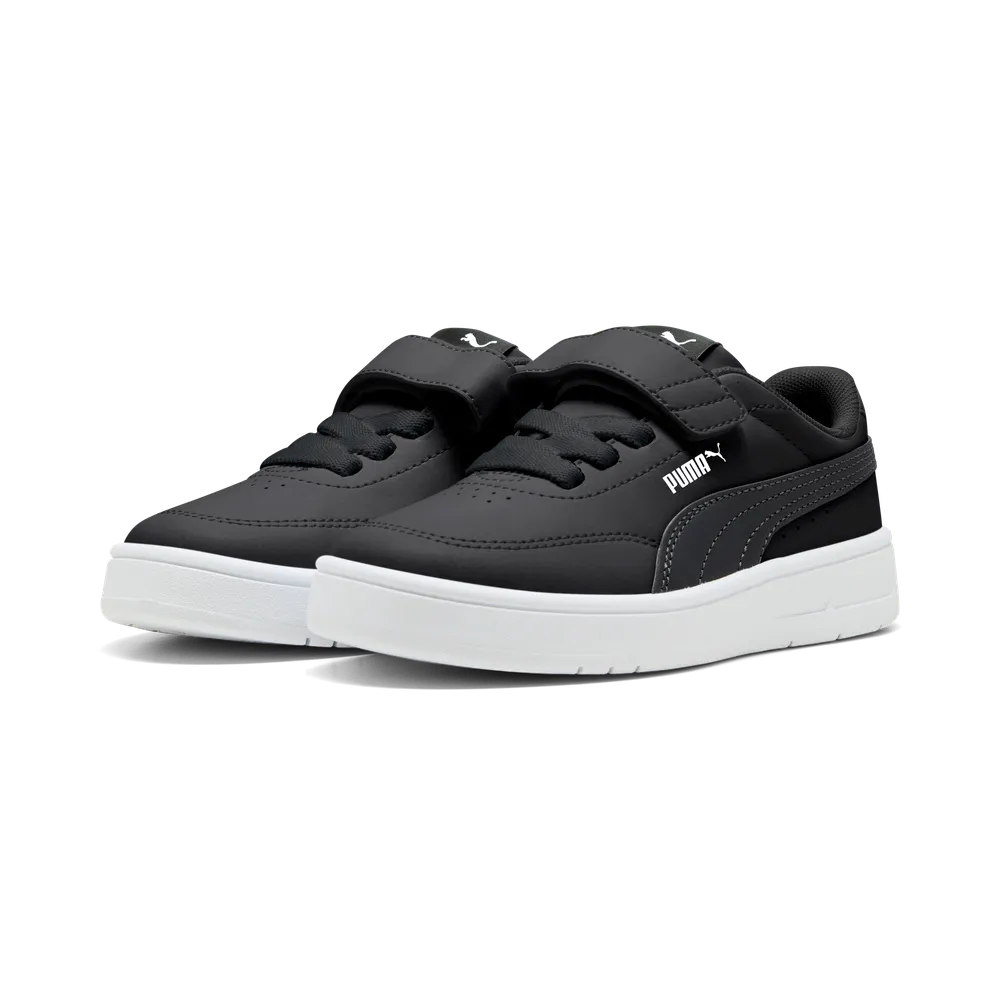 Sneakers Court Classic Clean per bambini - Nero