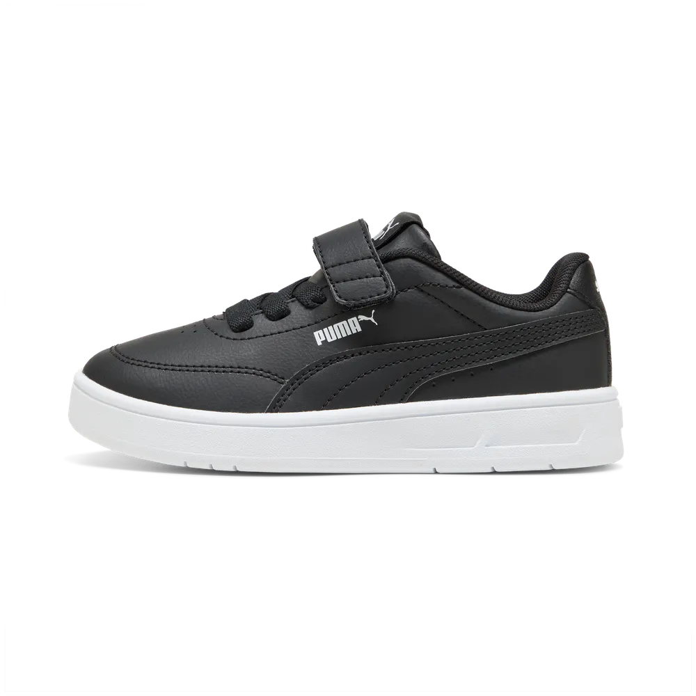 Sneakers Court Classic Clean per bambini - Nero