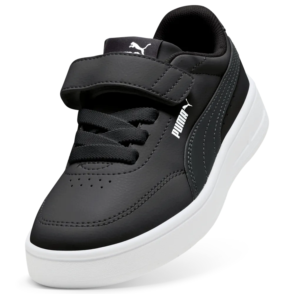 Sneakers Court Classic Clean per bambini - Nero