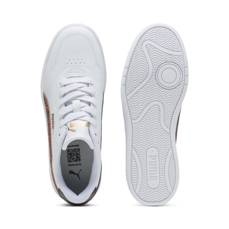 Sneakers Court Lally Feline - Bianco