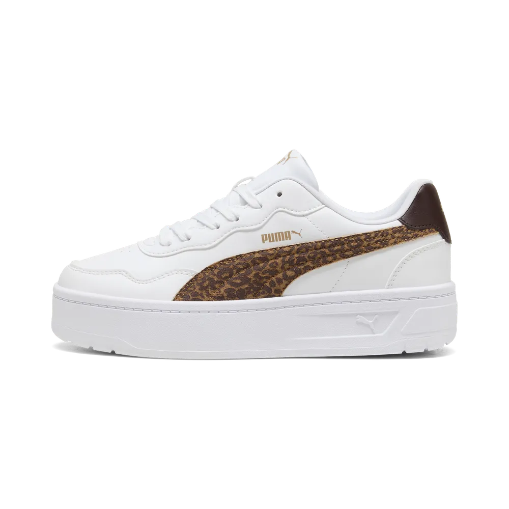 Sneakers Court Lally Skye Feline da donna - Bianco