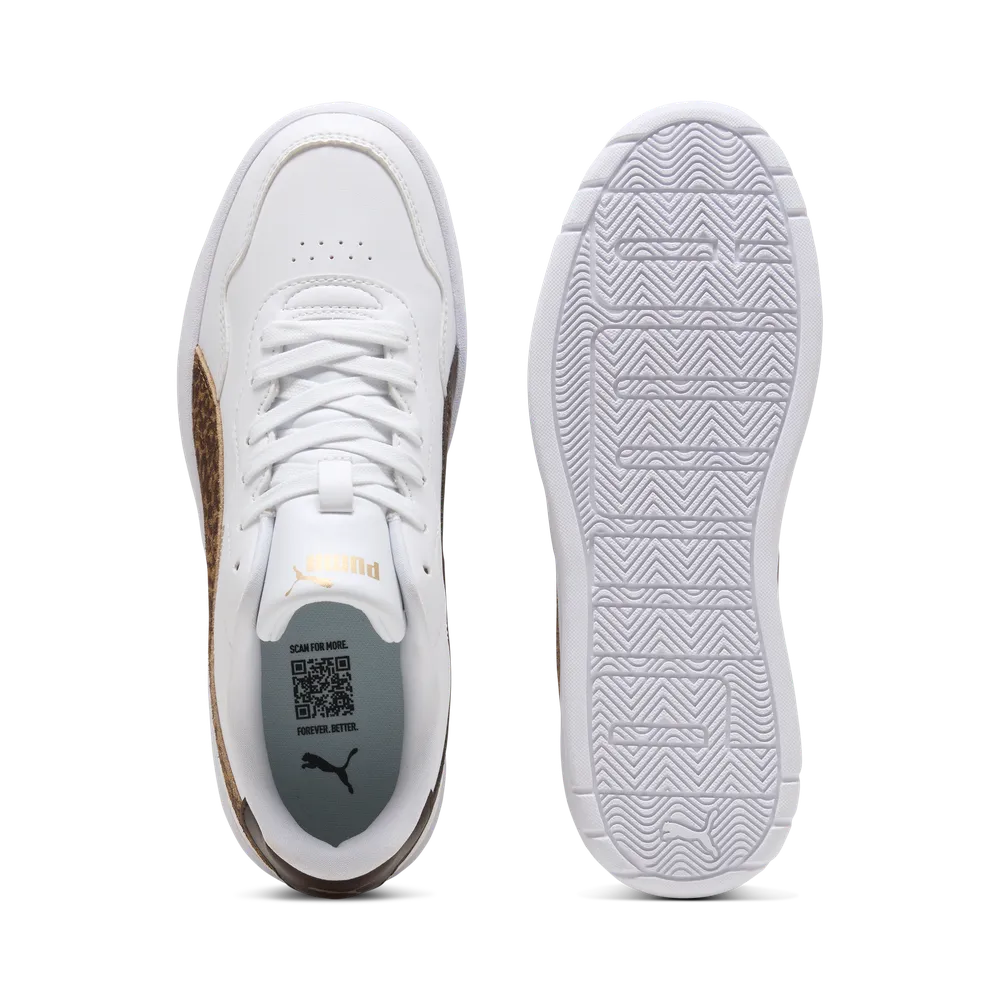 Sneakers Court Lally Skye Feline da donna - Bianco