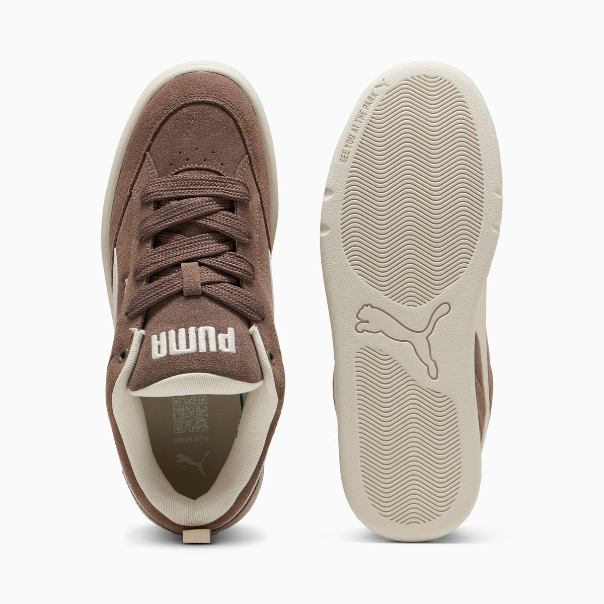 Sneakers Park Lifestyle Raw - Marrone