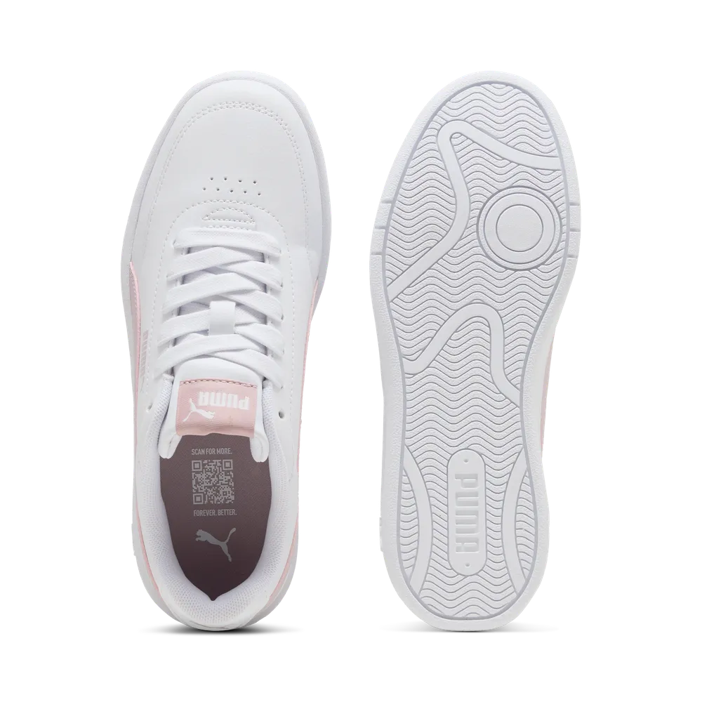 Sneakers Court Classic Clean Junior - Bianco