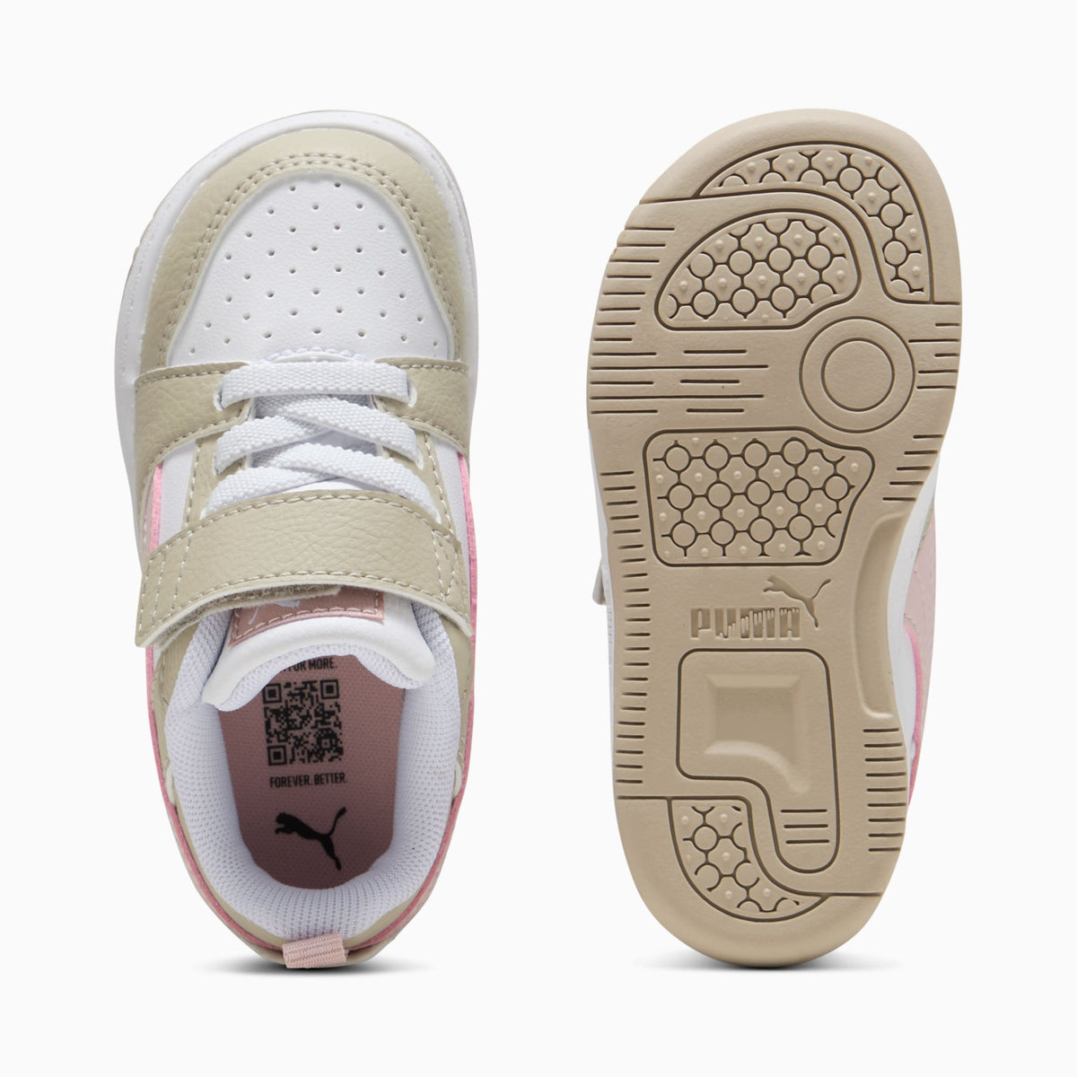 Sneakers PUMA Rebound v6 Lo primi passi - Bianco