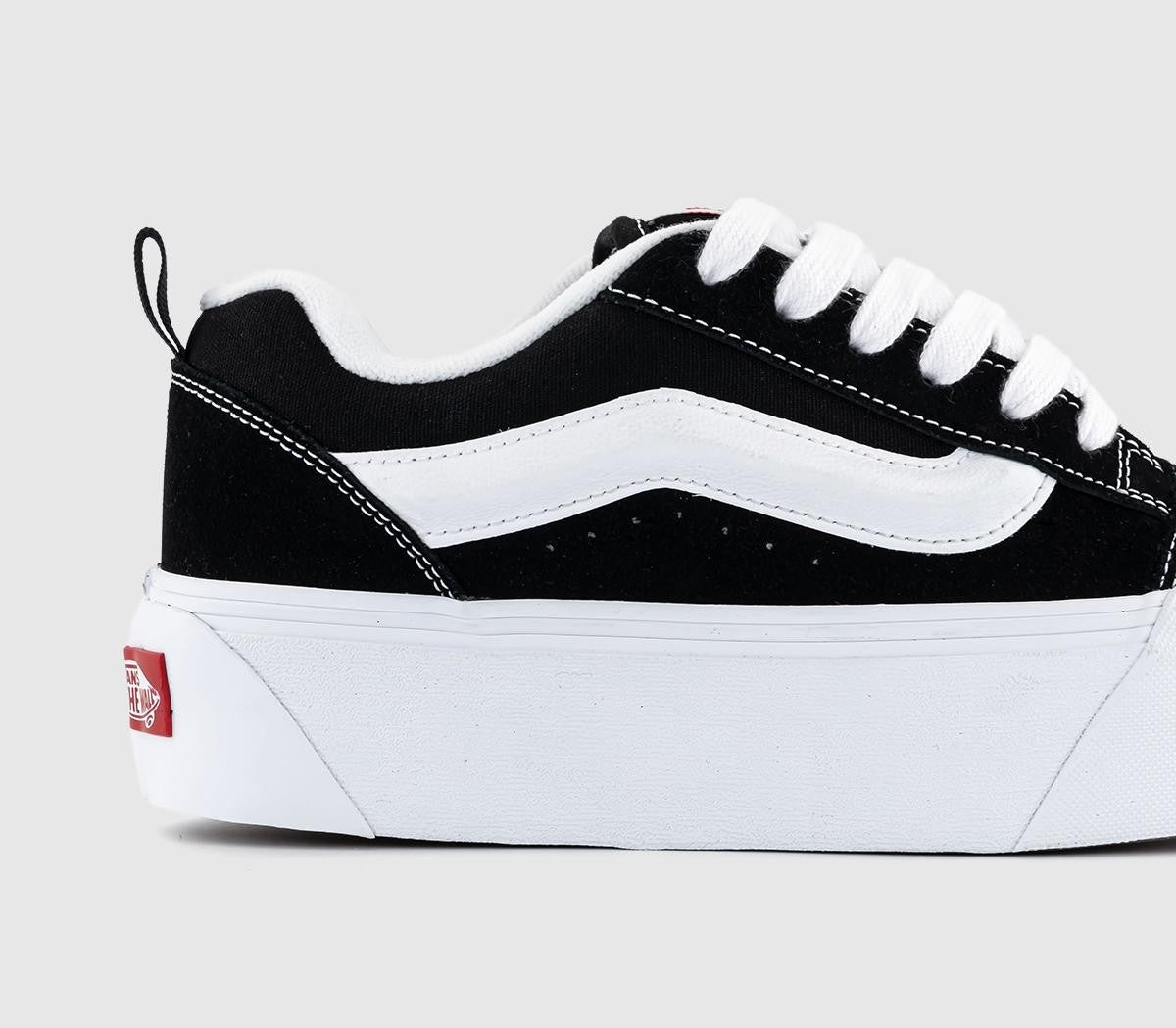 Sneakers Knu Skool Platform Lite - Nero/Bianco