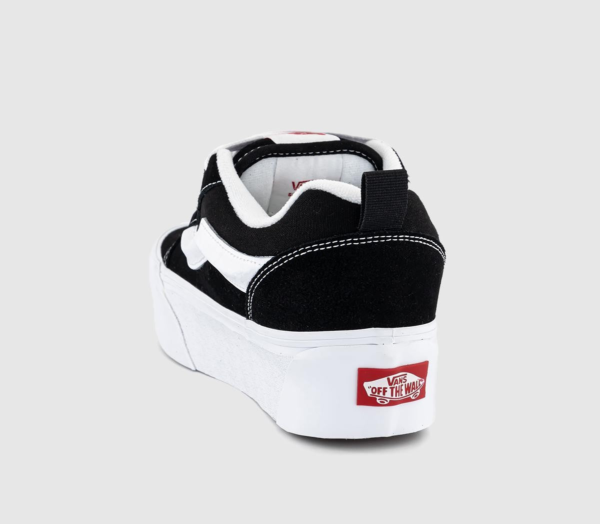 Sneakers Knu Skool Platform Lite - Nero/Bianco