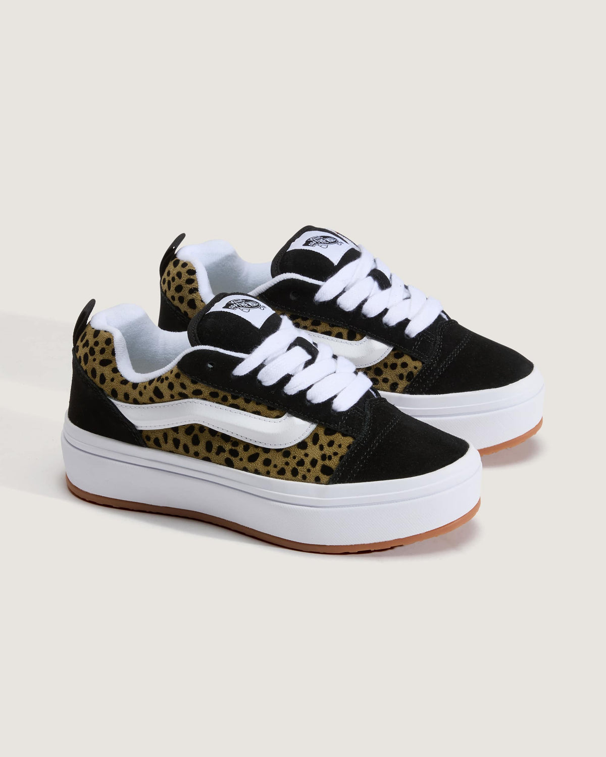 Sneakers Knu Skool Platform Lite - Verde Oliva/Nero