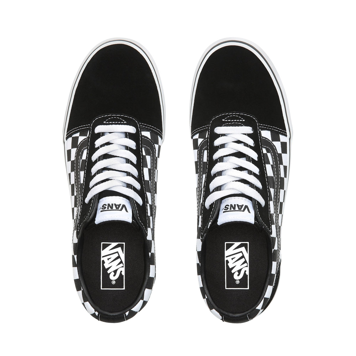 Sneakers Ward Checkerboard - Nero/Bianco