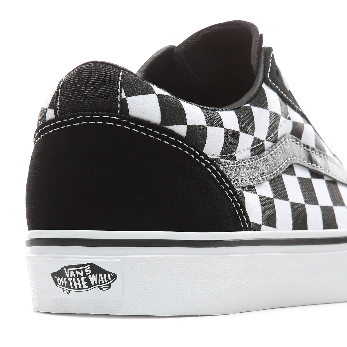 Sneakers Ward Checkerboard - Nero/Bianco