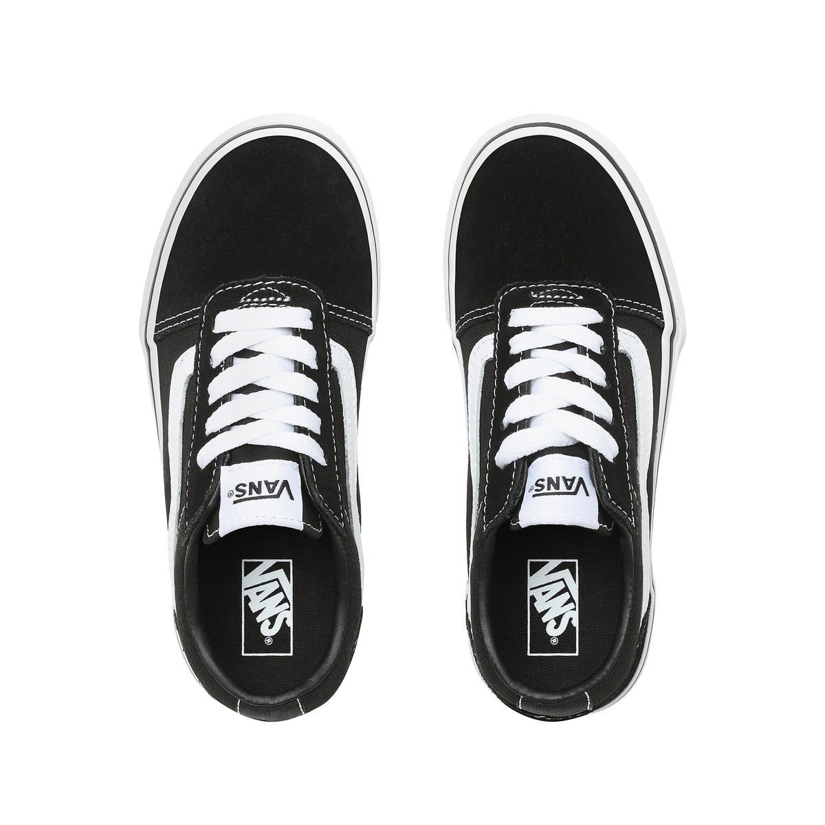 Sneakers Ward Suede Canvas - Nero/Bianco
