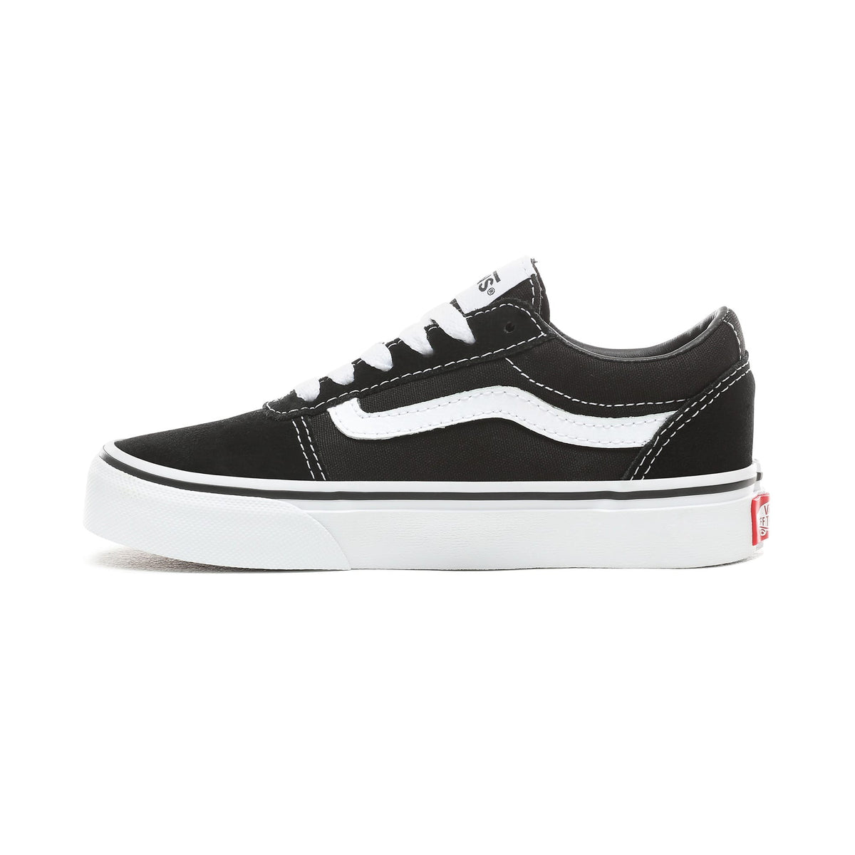 Sneakers Ward Suede Canvas - Nero/Bianco