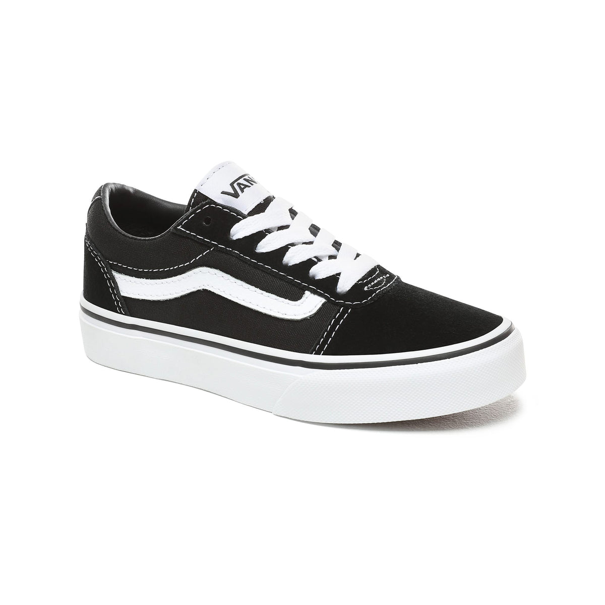 Sneakers Ward Suede Canvas - Nero/Bianco