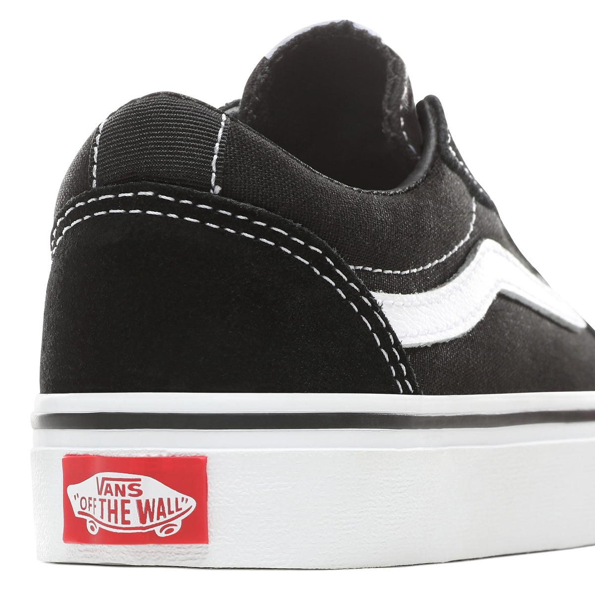 Sneakers Ward Suede Canvas - Nero/Bianco