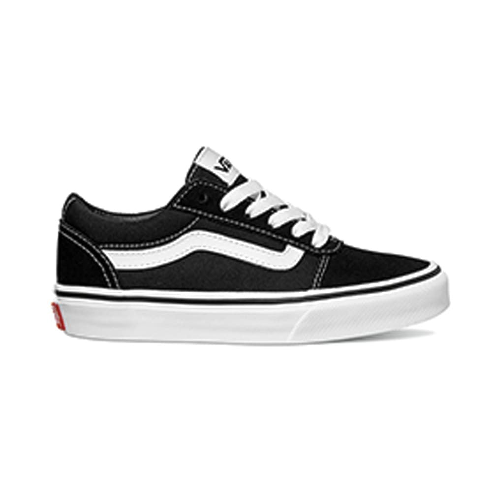 Sneakers Ward Suede Canvas - Nero/Bianco