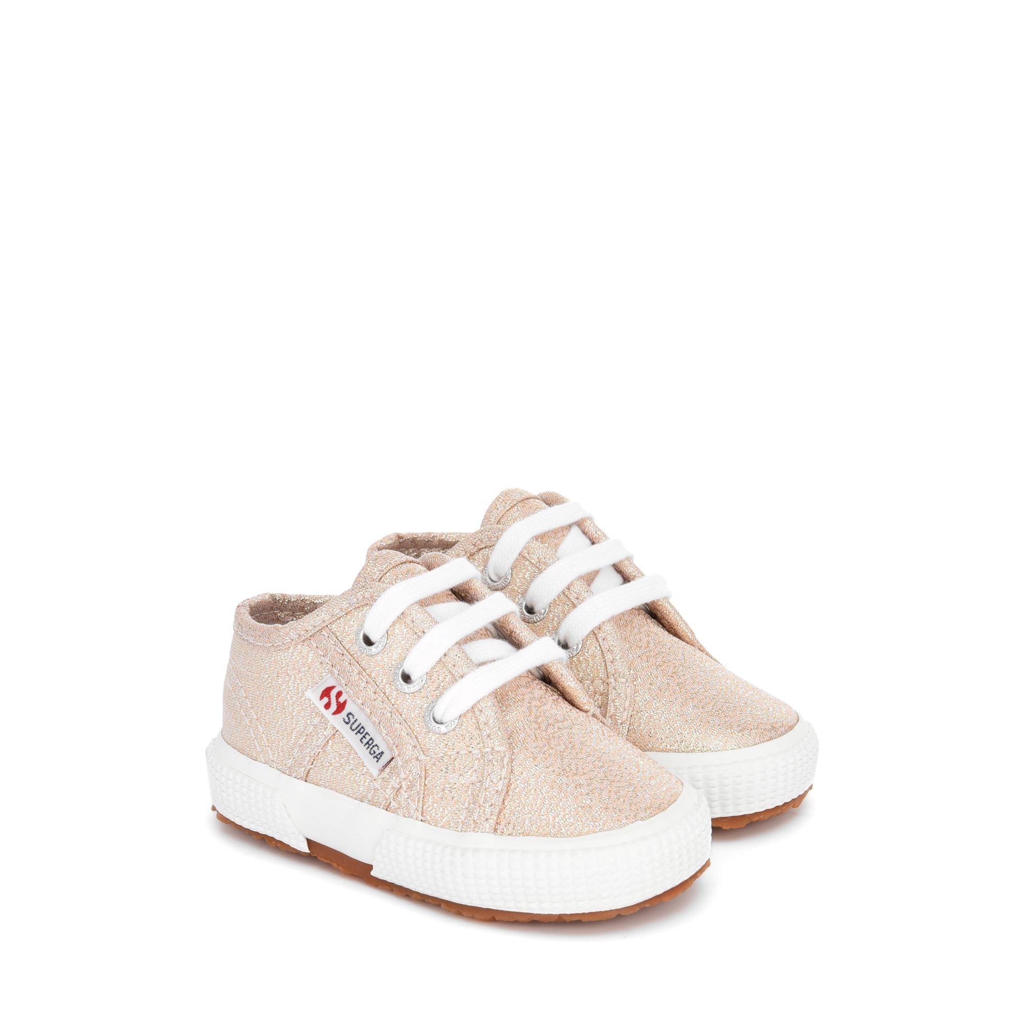 Superga Sneakers 2750 Lamé Baby Rosa