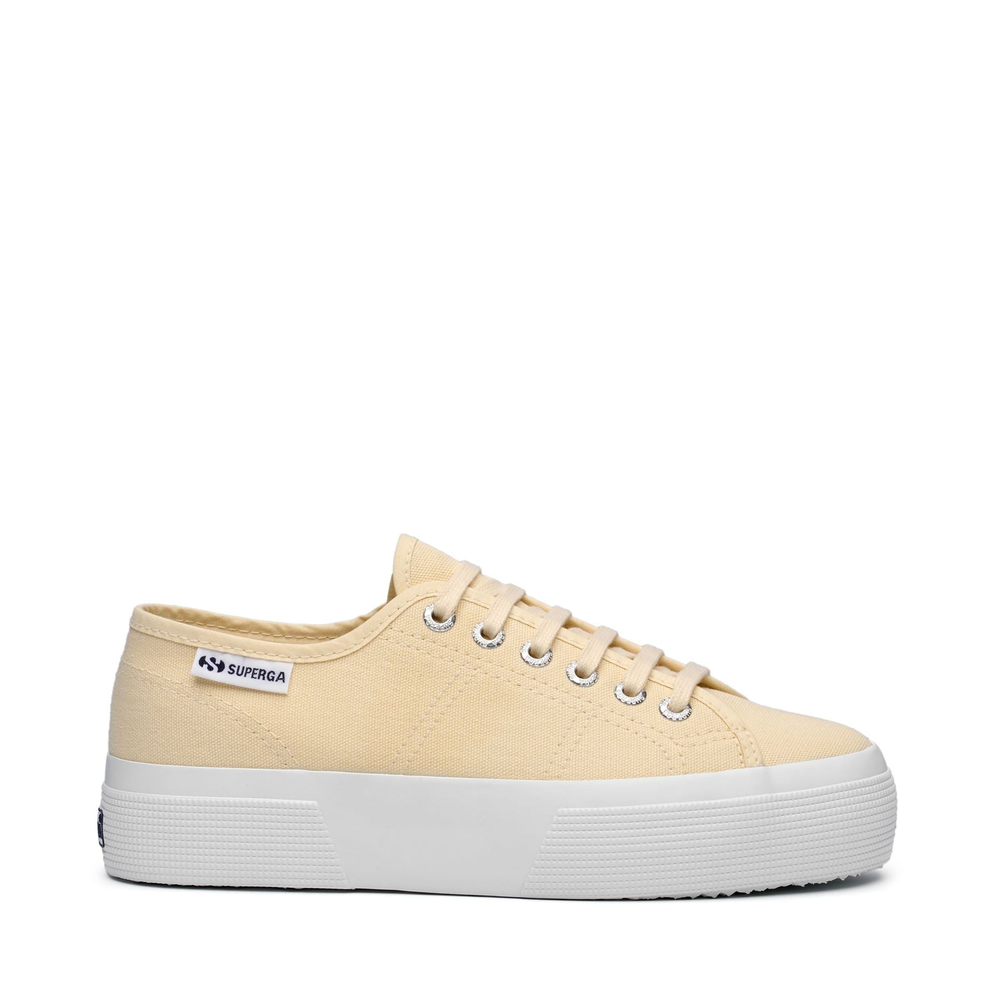 Superga Sneakers 3740 Platform Leggera Beige