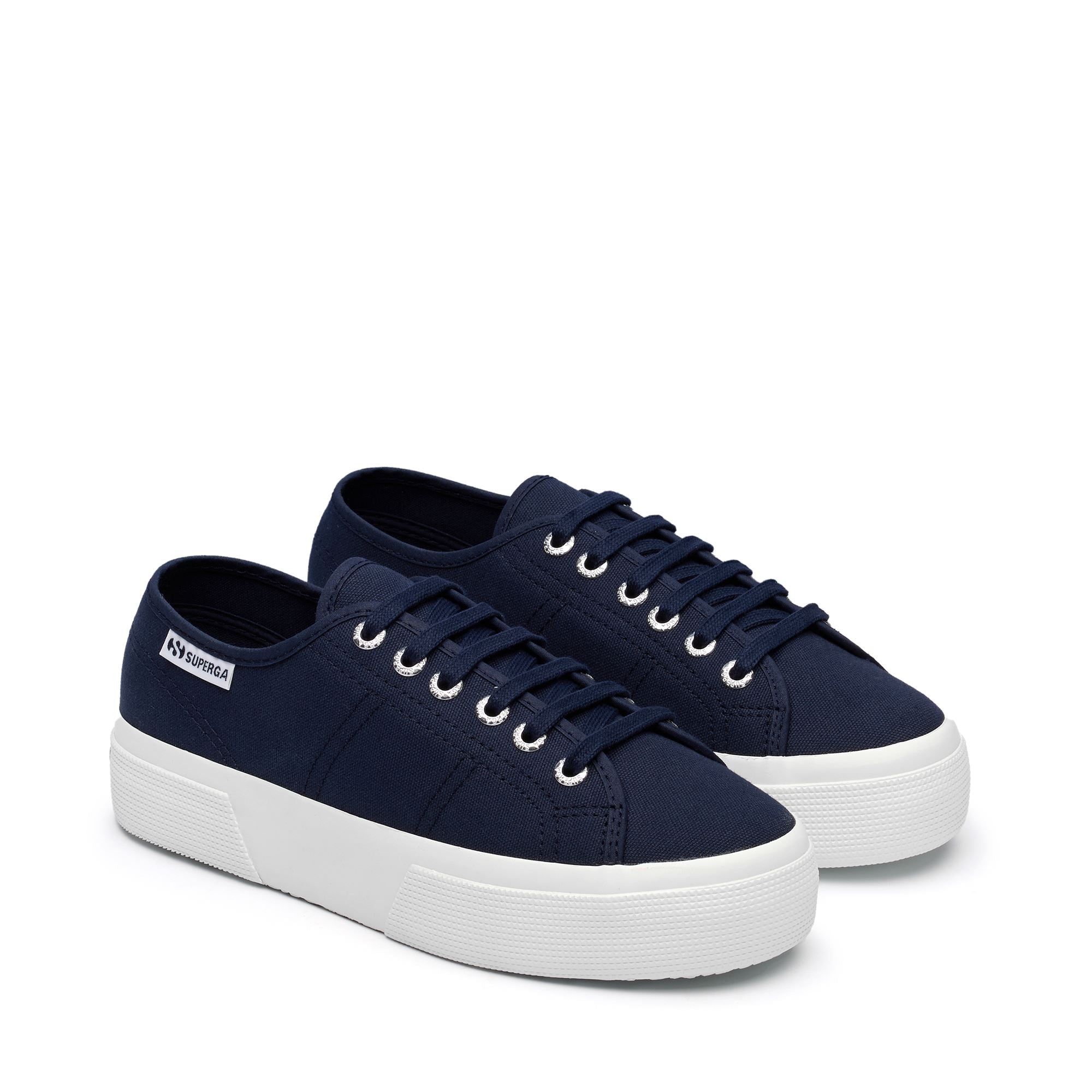 Superga Sneakers 3740 Platform Leggera Blu