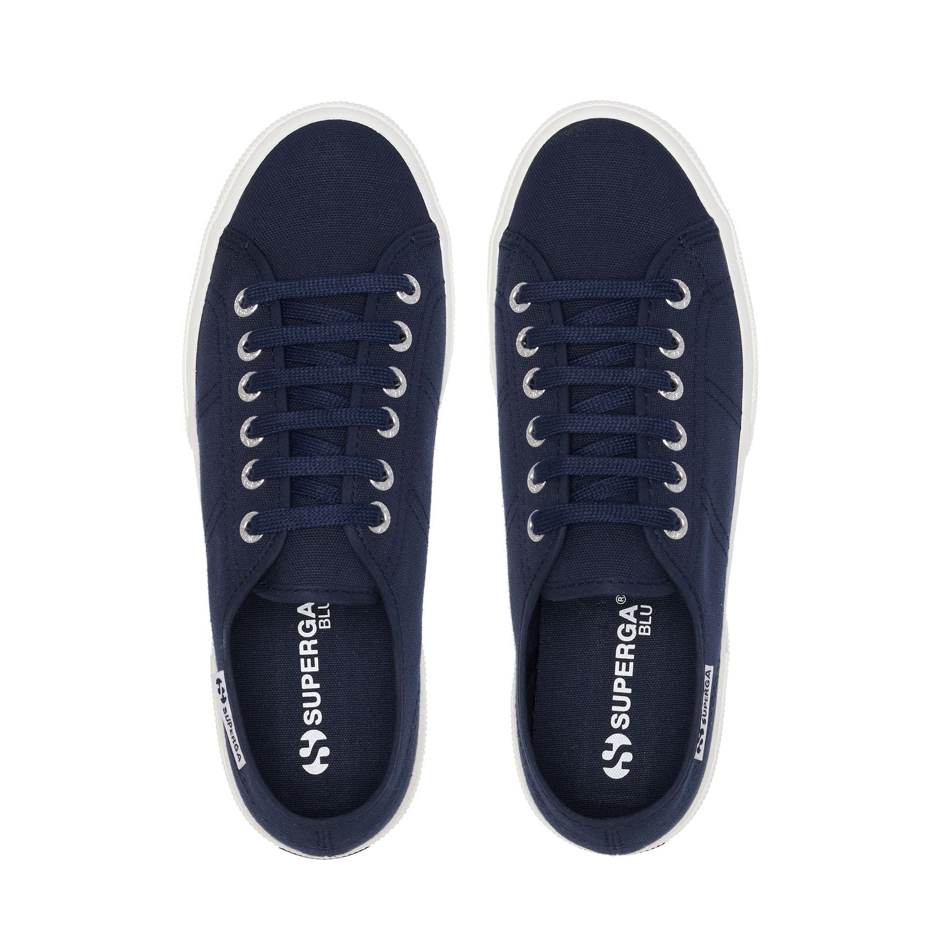 Superga Sneakers 3740 Platform Leggera Blu