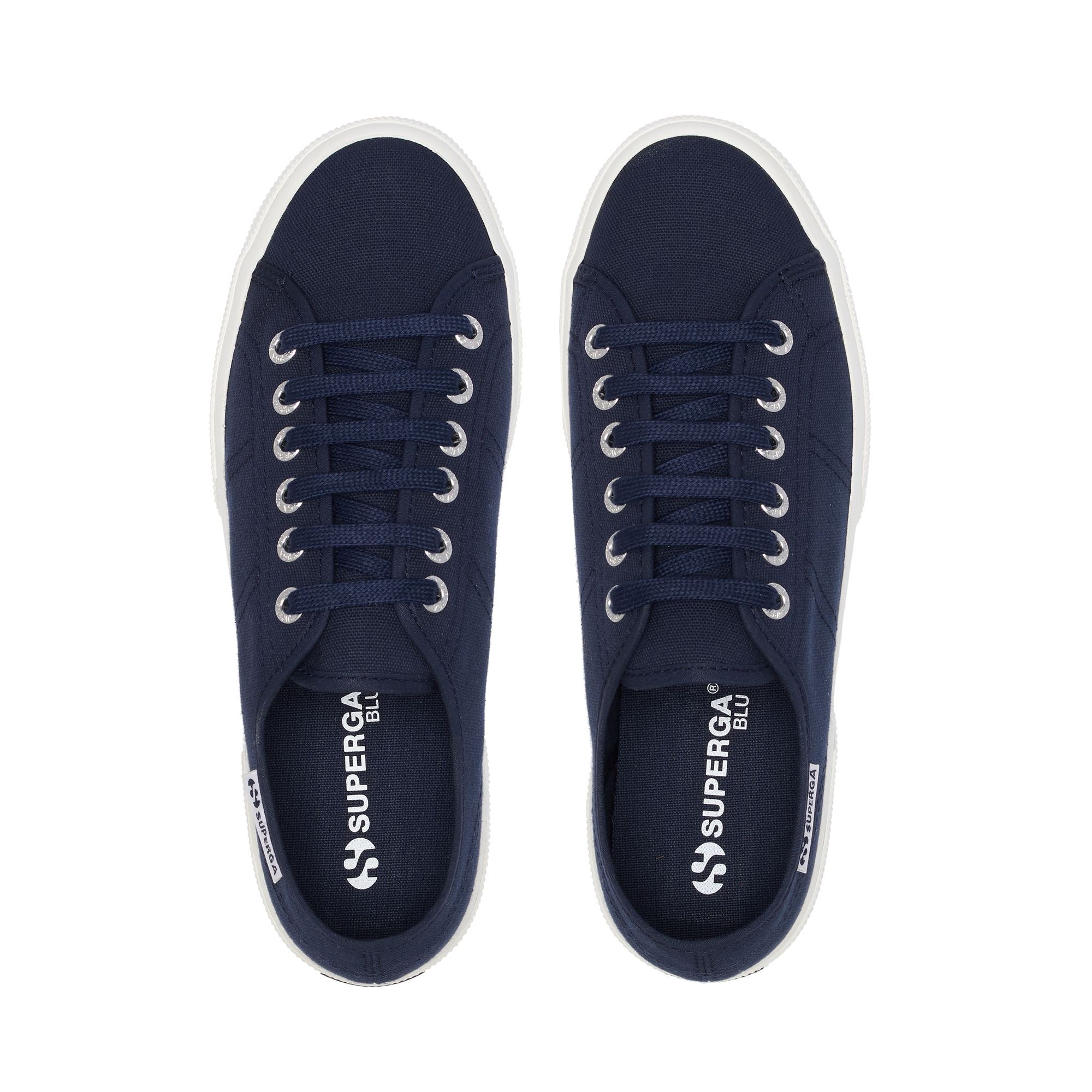 Superga Sneakers 3740 Platform Leggera Blu