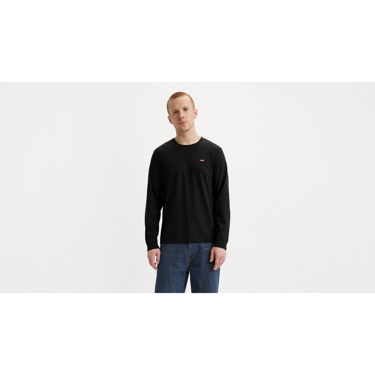 T-Shirt Long Sleeve Original Housemark - Nero