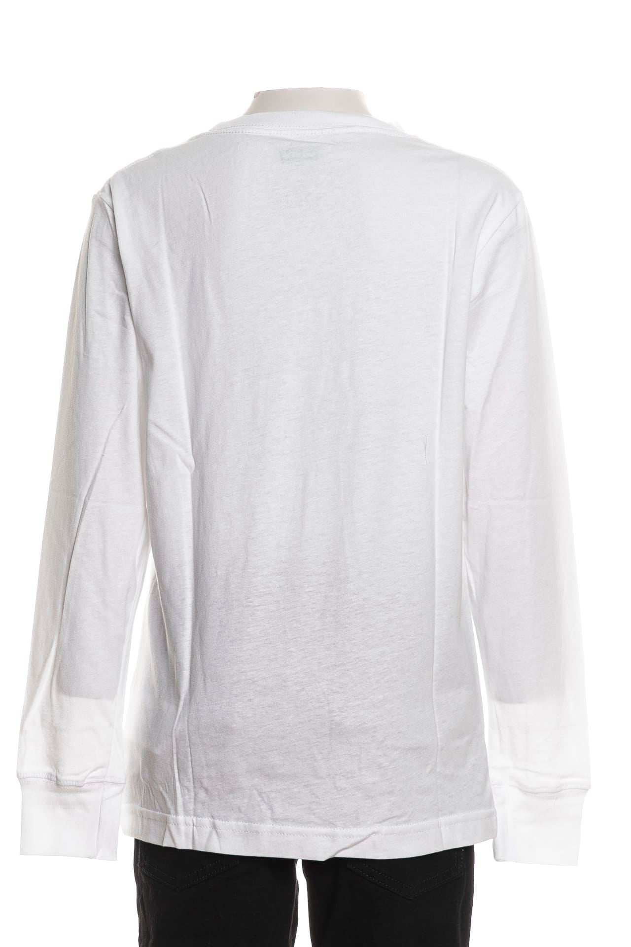 T-Shirt Manica Lunga Batwing Bambino - Bianco