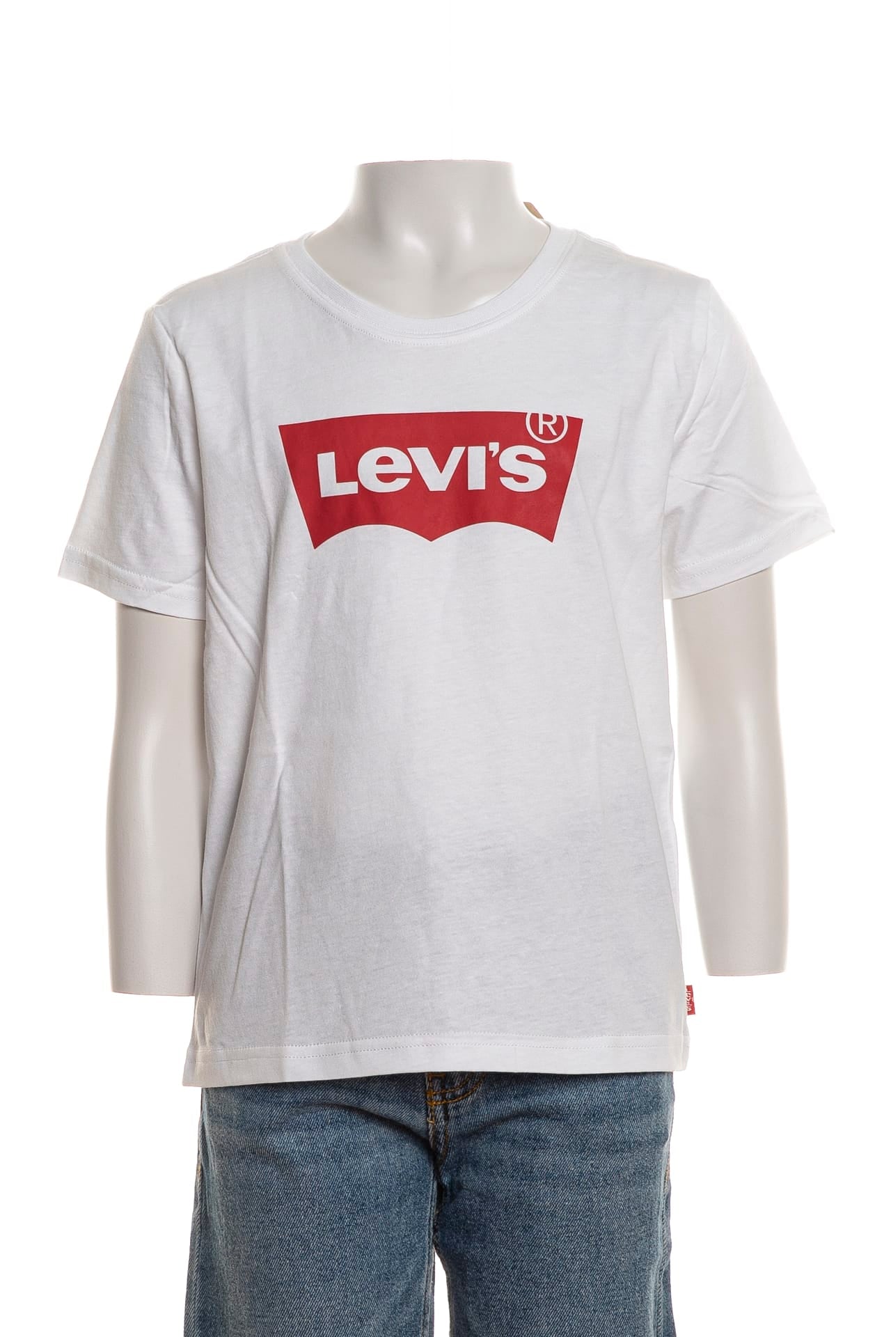 T-Shirt Batwing Ragazzo - Bianco