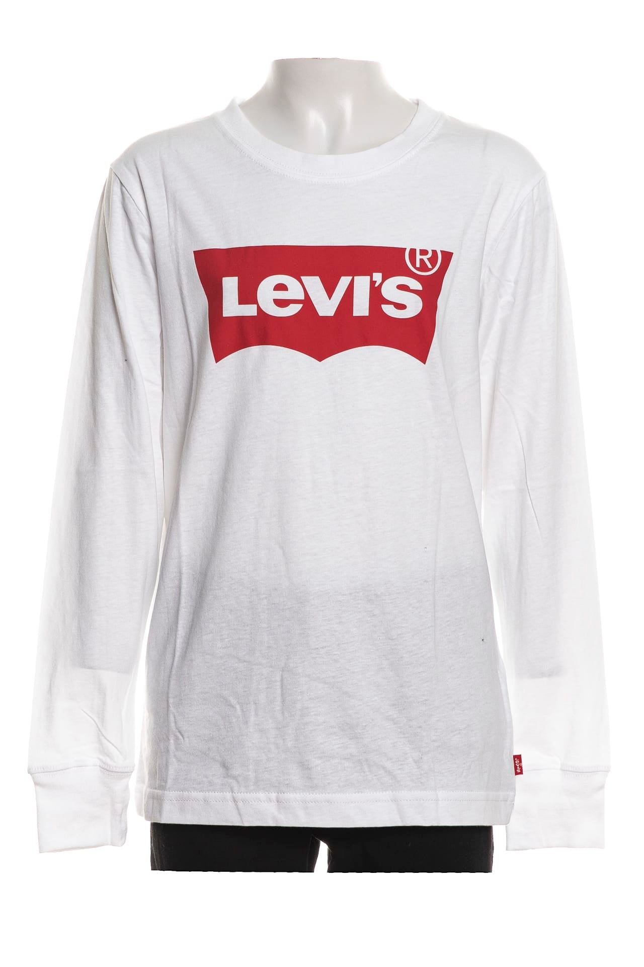 T-Shirt Manica Lunga Batwing Ragazzo - Bianco