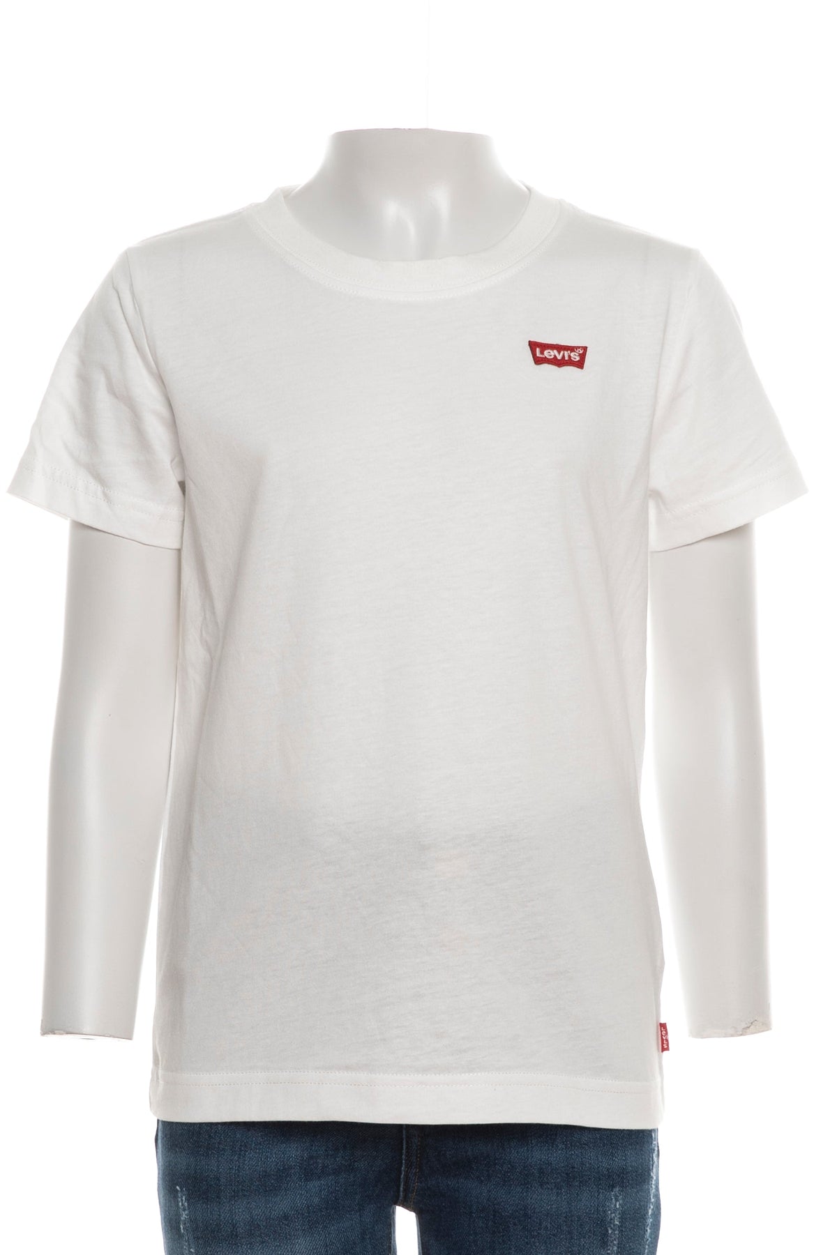 T-Shirt Logo Petto - Bianco