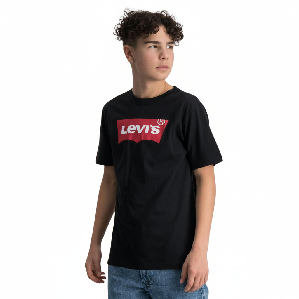 T-Shirt Batwing Bambino - Nero