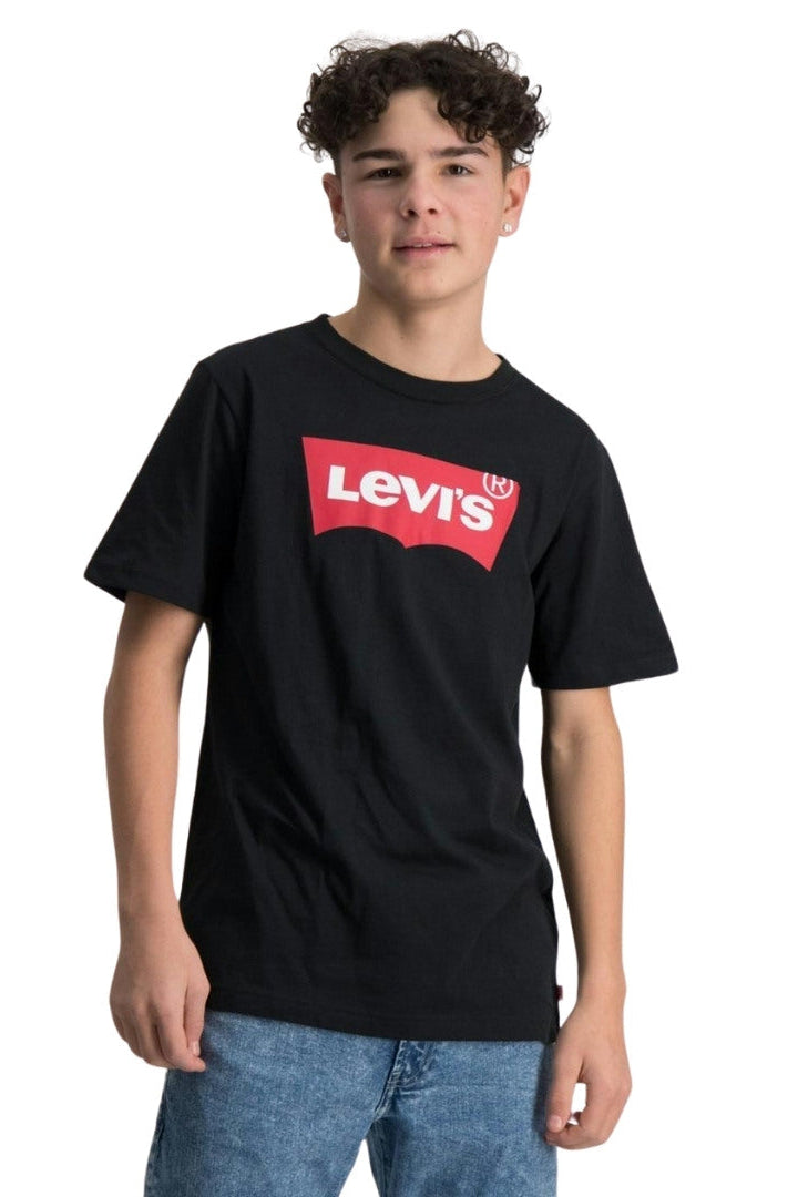 T-Shirt Batwing Ragazzo - Nero