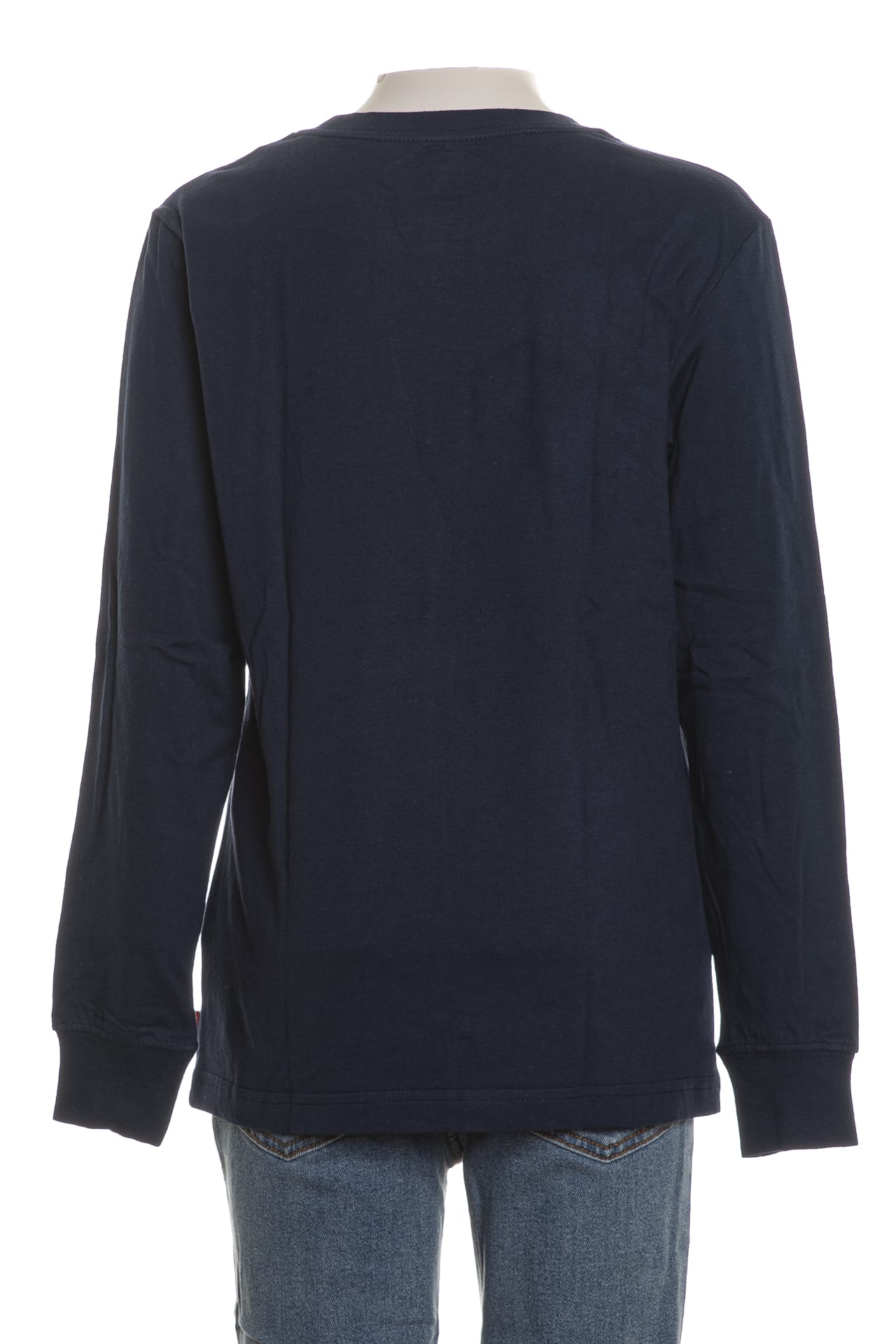 T-Shirt Manica Lunga Batwing Ragazzo - Blu