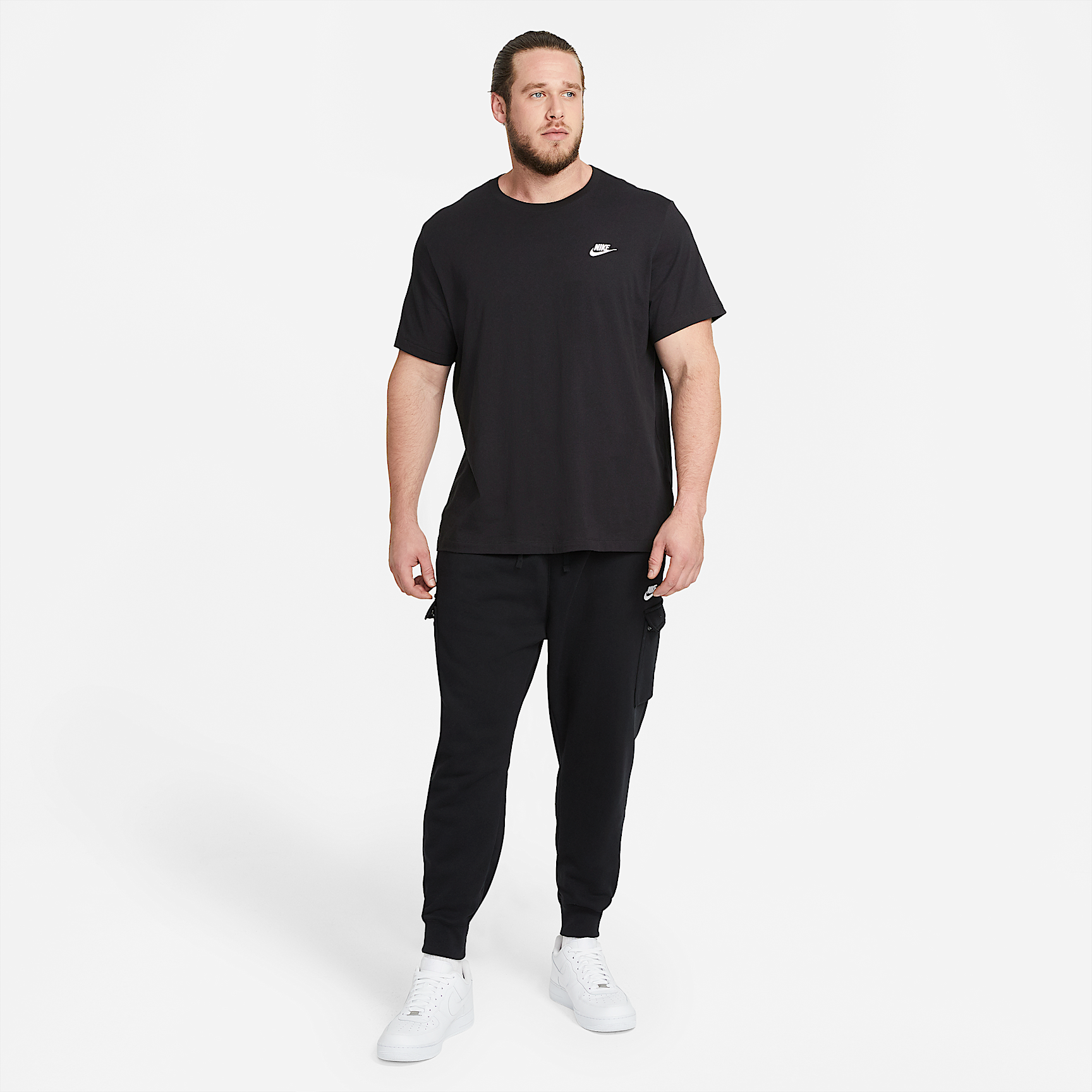 T-Shirt Sportswear Club - Nero