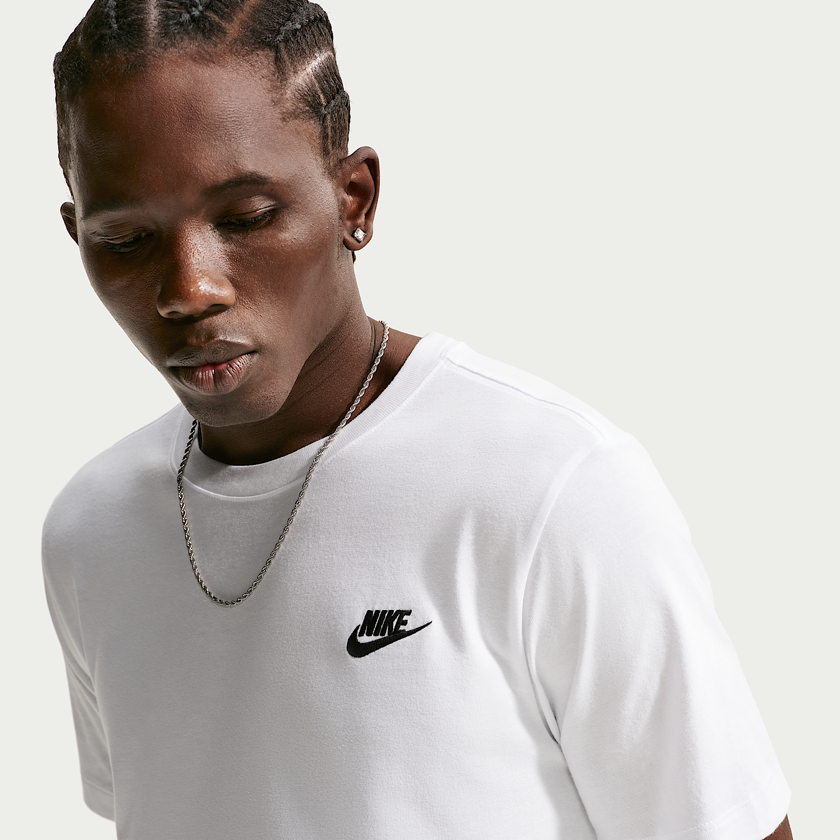 T-shirt Sportswear Club - Bianco