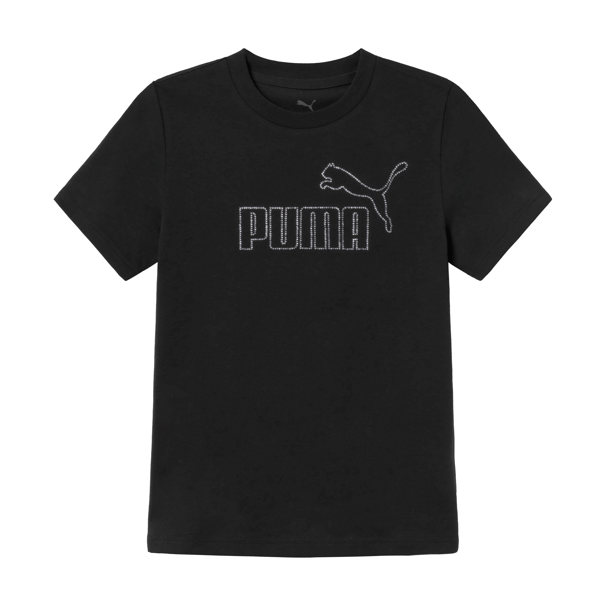 ESS Rhinestone TEE G - Nero