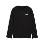 T-Shirt Essentials No.1 Logo a maniche lunghe - Nero