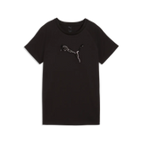 T-shirt Essentials Sequins da donna - Nero