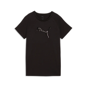 T-shirt Essentials Sequins da donna - Nero