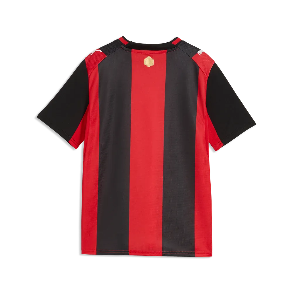 Maglia Home AC Milan 26/27 per ragazzi - Nero