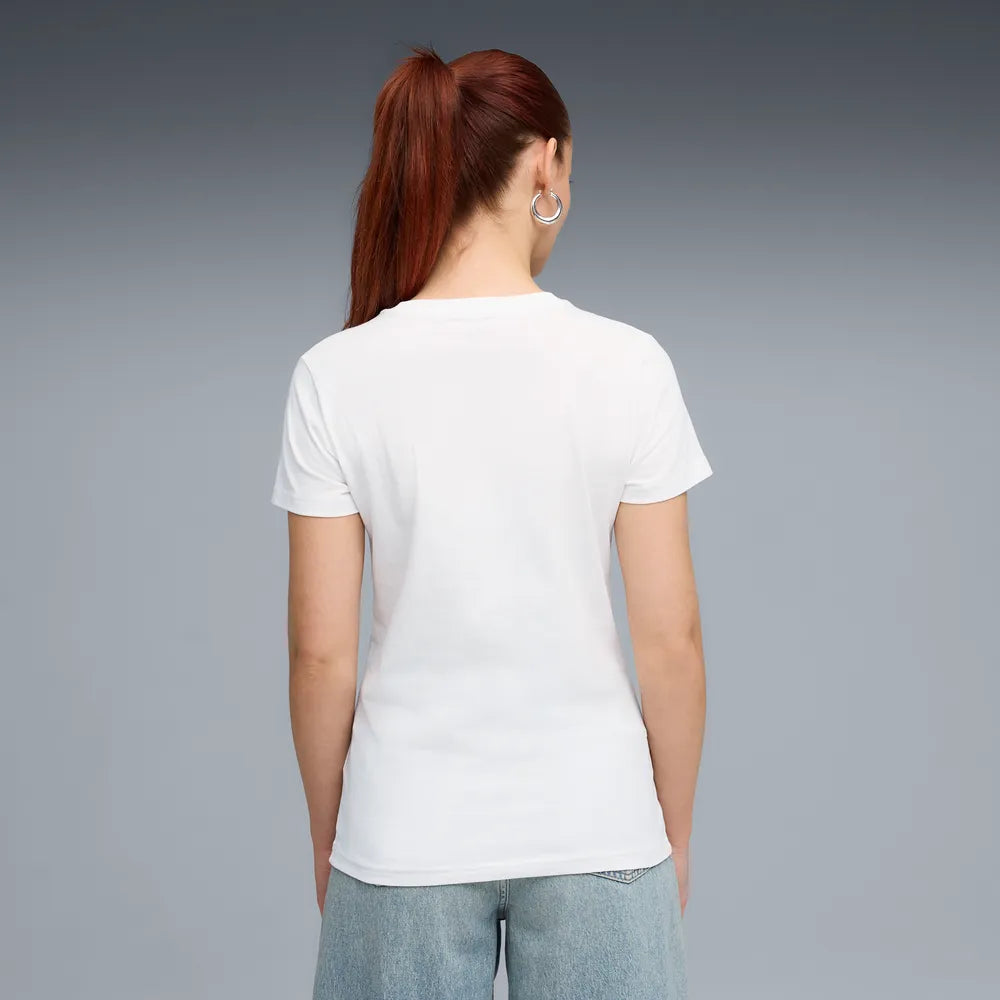 T-shirt Essentials da donna - Bianco