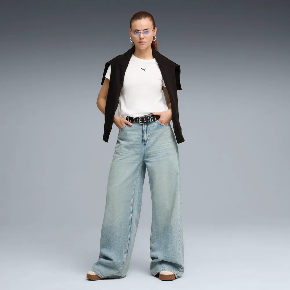 T-shirt Essentials da donna - Bianco